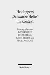 Cover of 'Heideggers »Schwarze Hefte« im Kontext'
