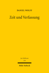 Cover von 'Zeit und Verfassung'