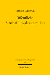 Cover von 'Öffentliche Beschaffungskooperation'