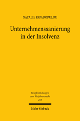 Cover von 'Unternehmenssanierung in der Insolvenz'