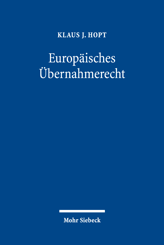 Cover von 'Europäisches Übernahmerecht'