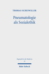 Cover von 'Pneumatologie als Sozialethik'