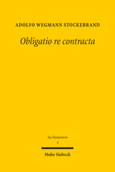 Cover von 'Obligatio re contracta'