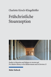 Cover von 'Frühchristliche Stoarezeption'