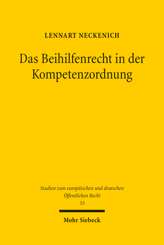 Cover von 'Das Beihilfenrecht in der Kompetenzordnung'