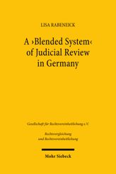 Cover von 'A 'Blended System' of Judicial Review in Germany'