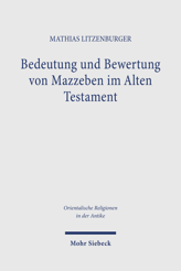 Cover of 'Bedeutung und Bewertung von Mazzeben im Alten Testament'