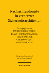 Cover of 'Nachrichtendienste in vernetzter Sicherheitsarchitektur'