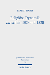 Cover of 'Religiöse Dynamik zwischen 1380 und 1520'