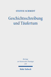 Cover of 'Geschichtsschreibung und Täufertum'