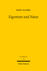 Cover von 'Eigentum und Natur'