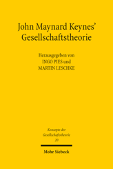 Cover of 'John Maynard Keynes' Gesellschaftstheorie'