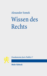 Cover von 'Wissen des Rechts'