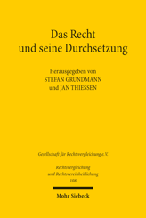 Cover von 'Das Recht und seine Durchsetzung'