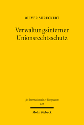 Cover von 'Verwaltungsinterner Unionsrechtsschutz'