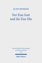 Cover of 'Der Gott und die Eine Ehe'