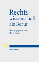 Cover of 'Rechtswissenschaft als Beruf'