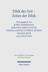 Cover von 'Ethik der Zeit - Zeiten der Ethik'