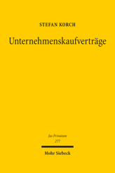 Cover of 'Unternehmenskaufverträge'