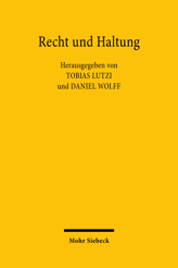 Cover of 'Recht und Haltung'