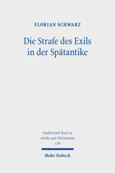 Cover of 'Die Strafe des Exils in der Spätantike'