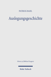 Cover von 'Auslegungsgeschichte'