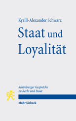 Cover von 'Staat und Loyalität'