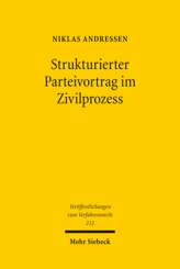 Cover von 'Strukturierter Parteivortrag im Zivilprozess'