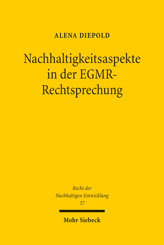 Cover of 'Nachhaltigkeitsaspekte in der EGMR-Rechtsprechung'