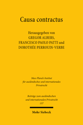 Cover von 'Causa contractus'