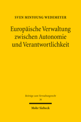 Cover of 'Europäische Verwaltung zwischen Autonomie und Verantwortlichkeit'