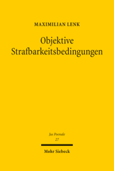 Cover of 'Objektive Strafbarkeitsbedingungen'