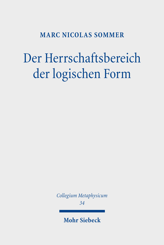 Cover von 'Der Herrschaftsbereich der logischen Form'