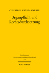 Cover von 'Organpflicht und Rechtsdurchsetzung'