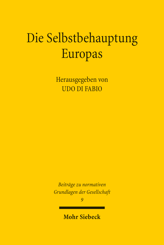 Cover von 'Die Selbstbehauptung Europas'