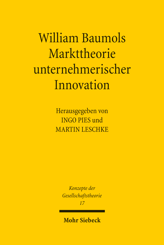 Cover of 'William Baumols Markttheorie unternehmerischer Innovation'
