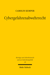 Cover of 'Cybergefahrenabwehrrecht'