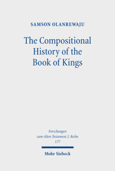 Cover of 'The Compositional History of the Book of Kings'