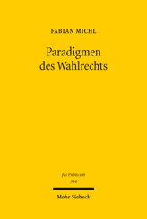 Cover of 'Paradigmen des Wahlrechts'