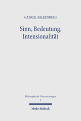 Cover von 'Sinn, Bedeutung, Intensionalität'