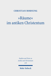 Cover of '»Räume« im antiken Christentum'