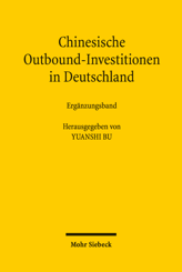 Cover of 'Chinesische Outbound-Investitionen in Deutschland'