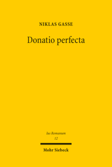 Cover von 'Donatio perfecta'