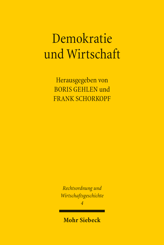 Cover of 'Demokratie und Wirtschaft'