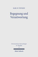 Cover of 'Begegnung und Verantwortung'