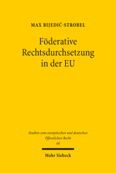 Cover of 'Föderative Rechtsdurchsetzung in der EU'