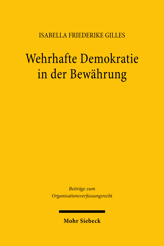 Cover of 'Wehrhafte Demokratie in der Bewährung'