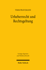 Cover von 'Urheberrecht und Rechtsgeltung'
