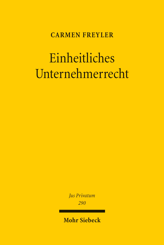Cover of 'Einheitliches Unternehmerrecht'