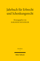 Cover von 'Jahrbuch für Erbrecht und Schenkungsrecht'